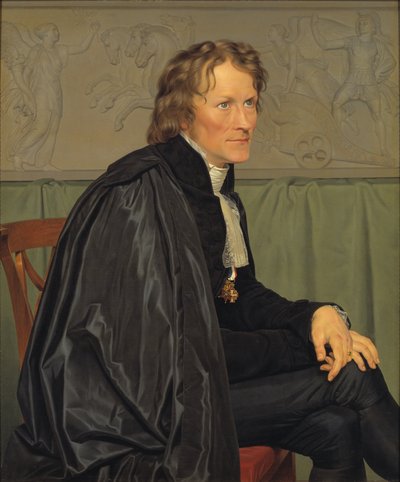 Bertel Thorvaldsen (1770-1844) da Christoffer Wilhelm Eckersberg